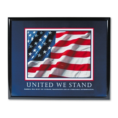Framed Motivational Print - United We Stand, 91126