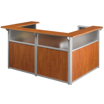 Complete L Reception Station with Left Return, 15792