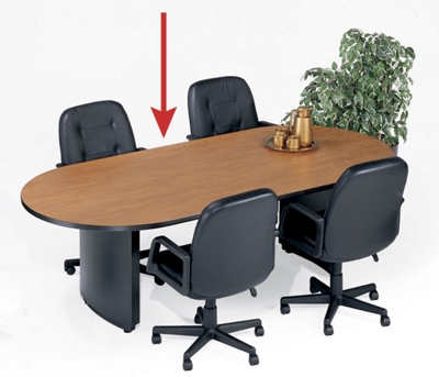 Oval Conference Table - 72 x 36