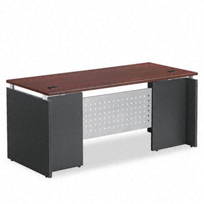 Seville Double Pedestal Desk 66" x 30", 15992