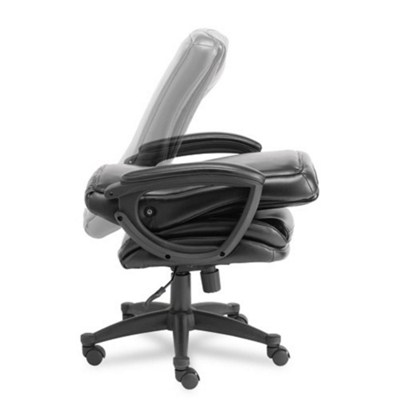 Fold chair back up to complete assembly
