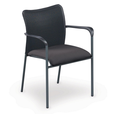 Mesh Back Chair with Arms