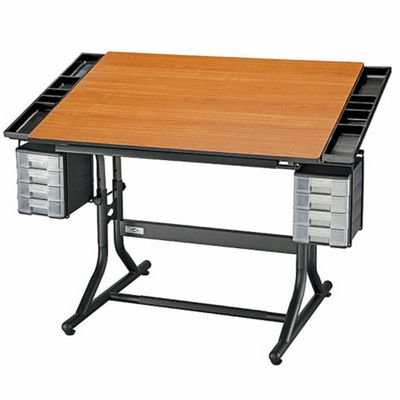 Height Adjustable Deluxe Drafting Table, 70197