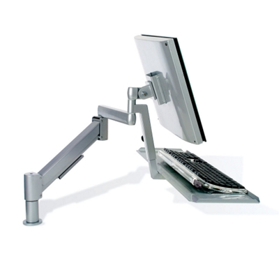 Flat Panel Monitor Support Arm with Keyboard Tray, 43126