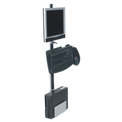 CPU Station with Keyboard Tray, 43131