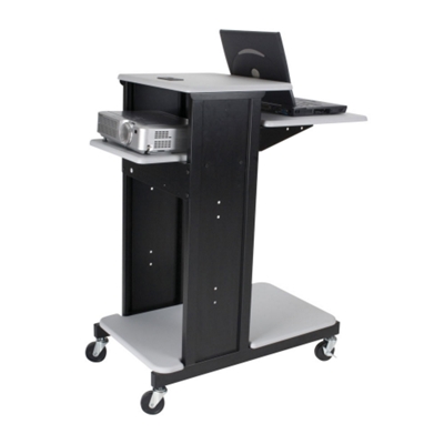 Profile View of AV Cart