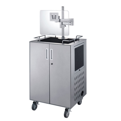 Deluxe AV Unit with Monitor Mount Arm attached.