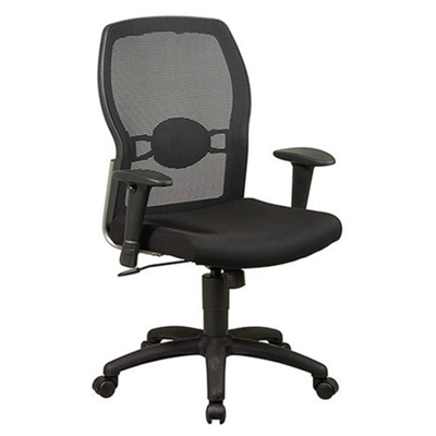 Mesh Back Executive Chair with Fabric Seat, 50659
