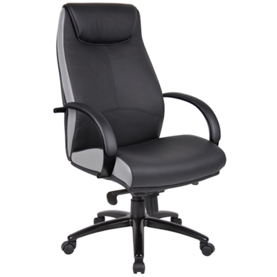 High-Back Executive Chair with Black Frame, 50669