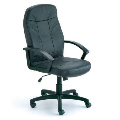 High-Back Leather Chair, 56711