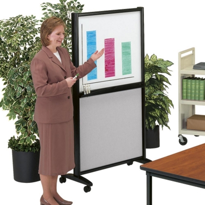 Mobile White Board 36" Wide