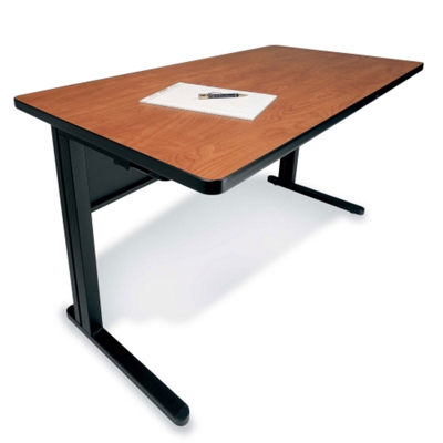 Rectangular Folding Training Table 53" x27", 40250