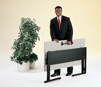 Tables fold for moving