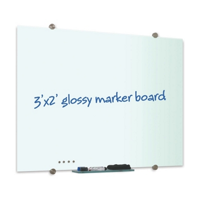3' x 2' Glass Marker Board, 80306