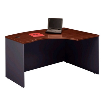 Bow Front Right L-Desk Shell, 13136