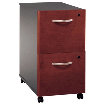 Mobile Two-Drawer Vertical File Pedestal, 30797