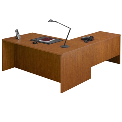 Executive L-Desk Front View