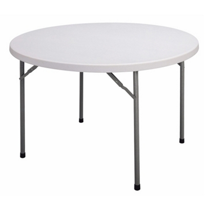 Lightweight Round Folding Table - 48" Diameter, 41295