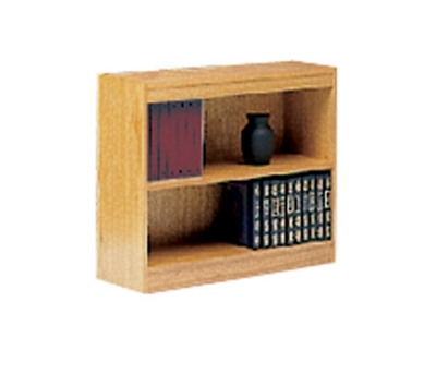 Two Shelf Square Edge Reinforced Bookcase - 30", 32342