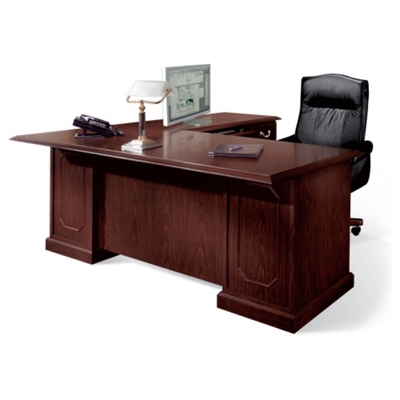 72" Executive L-Desk with Right Return, 11988