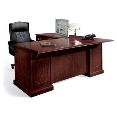 72" Executive L-Desk with Left Return, 11989