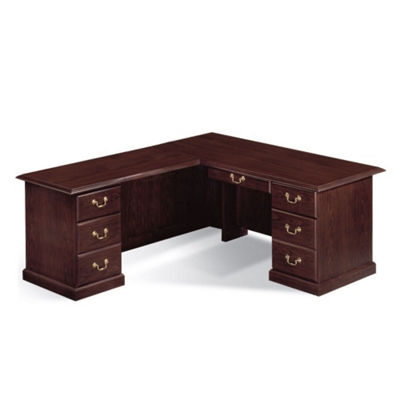 66" Compact L-Desk with Right Return, 11990