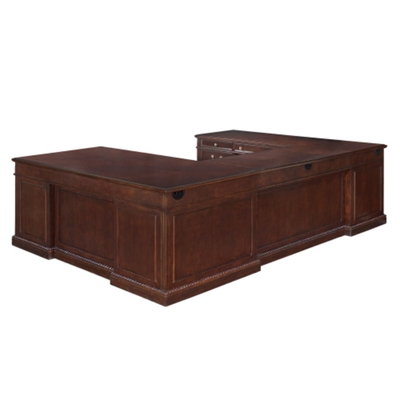 Front View of Desk