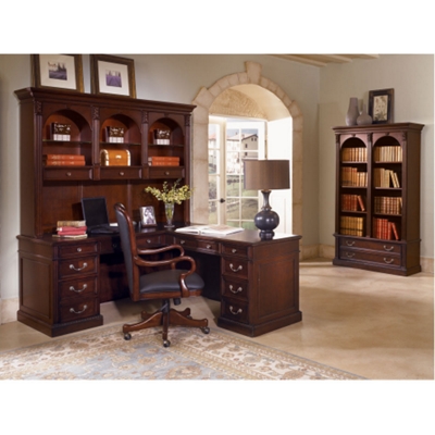 Garnet Cherry L-Desk Office Suite, 13021