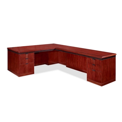 Americus 108" L-Desk with Right Return, 13037