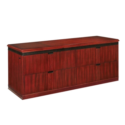 Americus Four Drawer Lateral File Credenza, 13049