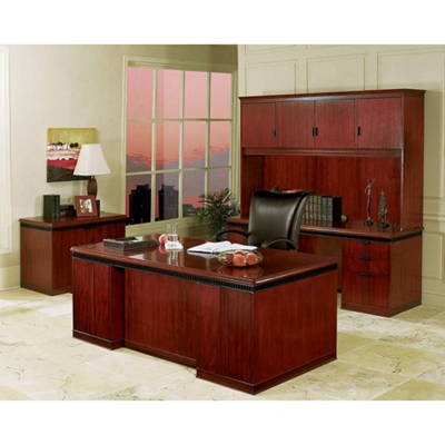 Americus Office Grouping with Kneehole Credenza, 13053