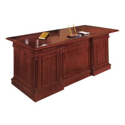 Front View of Desk
