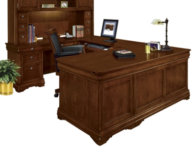 U Desk with Left Return