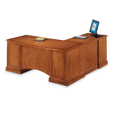 Executive Cherry L-Desk with Left Return, 15194