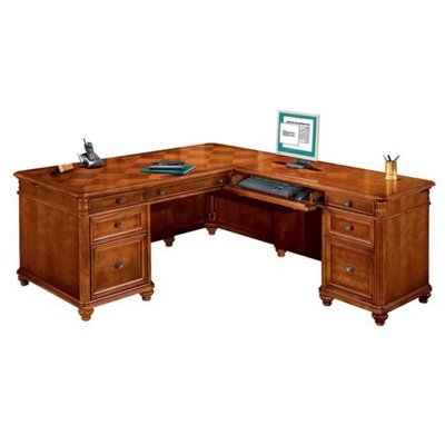 Executive L Desk with Right Return, 15399
