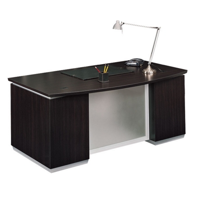 Bowfront Executive Desk, 15454