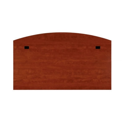 Top view of Bow-Front Desk.