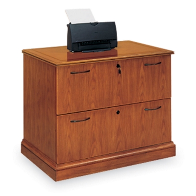 Executive Cherry Two Drawer Lateral File, 30400
