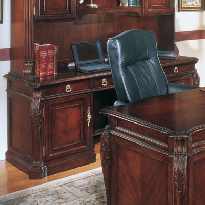 Elegant Executive Credenza with Computer Storage, 30772