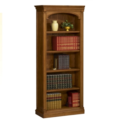 Chestnut Oak Left Hand Bookcase, 32654