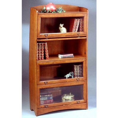 Midlands Four Door Barrister Bookcase