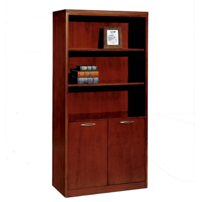 72" High Bookcase with Doors, 32776