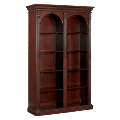 Garnet Cherry Double Bookcase, 32810