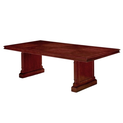 English Cherry Traditional Rectangular Conference Table - 96" x  48", 40615