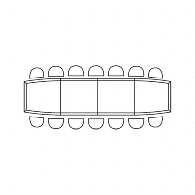 Set includes 16 Table and 14 Chairs