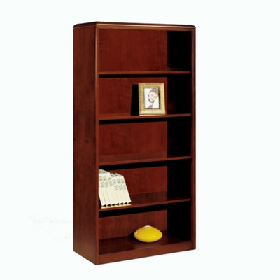 72" High Open Bookcase with Radius Edge, 32771