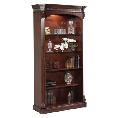 Old-World Five Shelf Bookcase, 32874