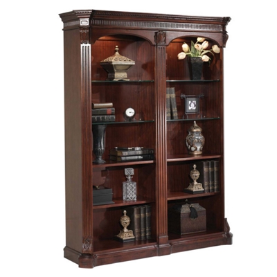 Old-World Double-Sided Bookcase, 32873