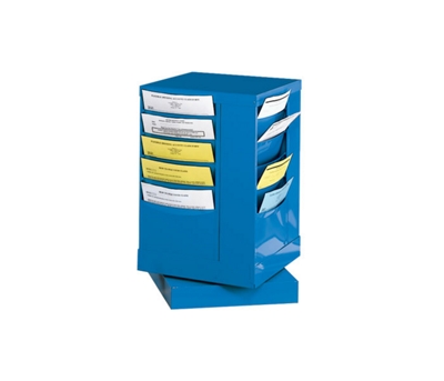 Literature Carousel with 20 Magazine Pockets, 33315