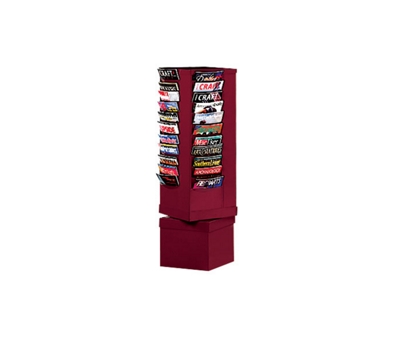 Literature Carousel with 44 Magazine Pockets, 33316